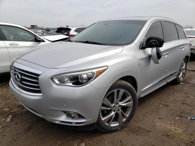 5N1AL0MMXFC536644 - 2015 INFINITI QX60 SILVER photo 1