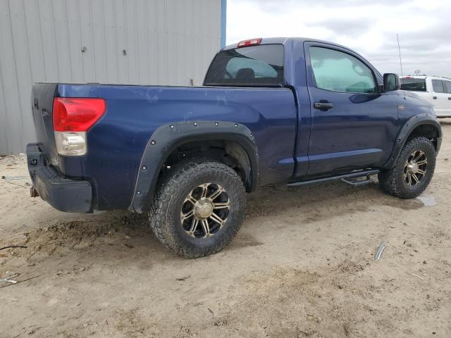 5TFKV52157X001370 - 2007 TOYOTA TUNDRA BLUE photo 3