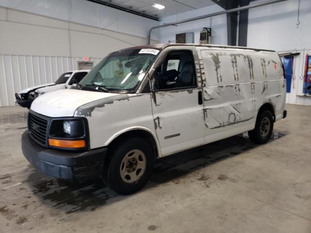 1GTFG25T731135236 - 2003 GMC SAVANA G2500 WHITE photo 1