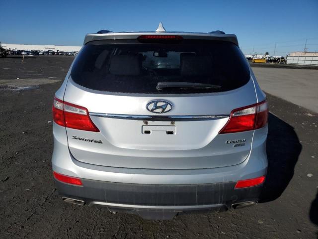 KM8SRDHF4DU004948 - 2013 HYUNDAI SANTA FE LIMITED SILVER photo 6