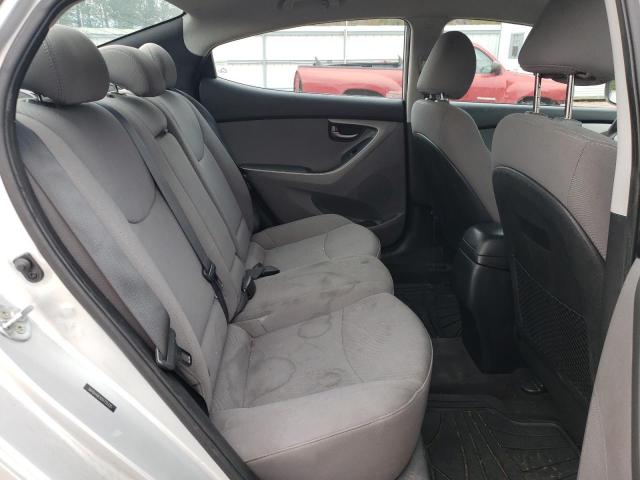 5NPDH4AEXGH735335 - 2016 HYUNDAI ELANTRA SE SILVER photo 10