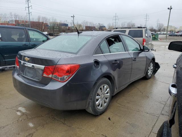 1G1PC5SH7B7133234 - 2011 CHEVROLET CRUZE LS GRAY photo 3