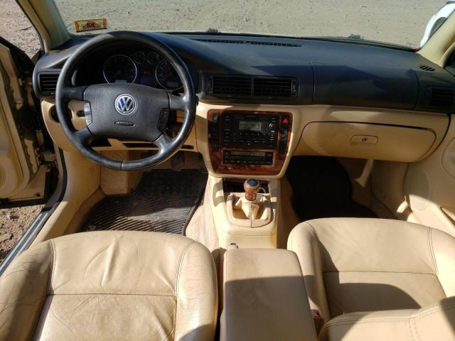 WVWWH63B13E161662 - 2003 VOLKSWAGEN PASSAT GLX Qızıl foto 8