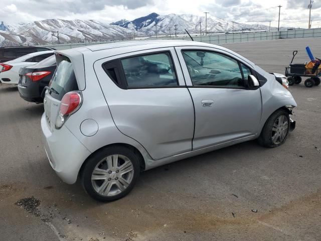 KL8CD6S91EC560642 - 2014 CHEVROLET SPARK 1LT SILVER photo 3