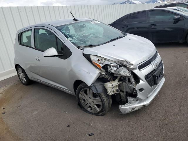 KL8CD6S91EC560642 - 2014 CHEVROLET SPARK 1LT SILVER photo 4