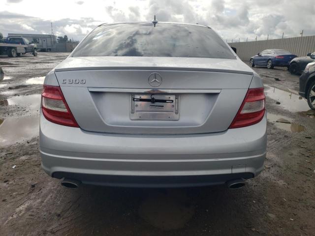 WDDGF5EB6BR174180 - 2011 MERCEDES-BENZ C 300 SILVER photo 6