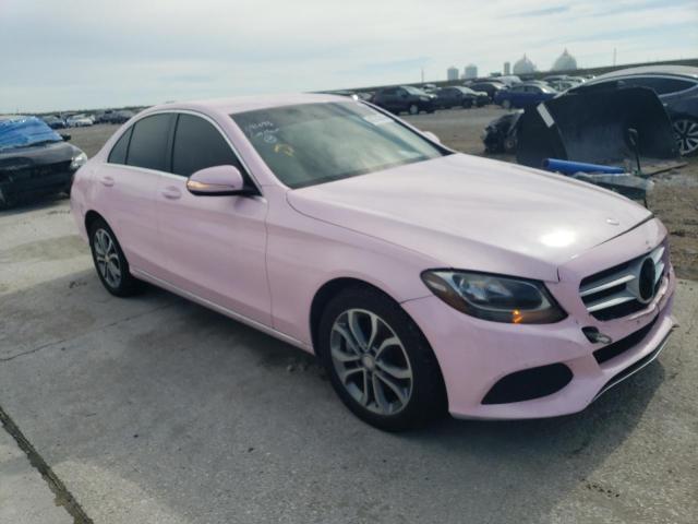 55SWF4KB8FU041645 - 2015 MERCEDES-BENZ C 300 4MATIC PINK photo 4