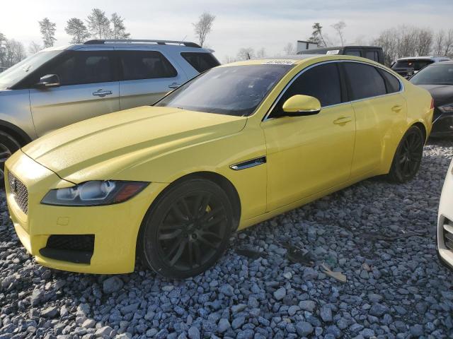 SAJBE4BV2GCY16163 - 2016 JAGUAR XF PRESTIGE YELLOW photo 1