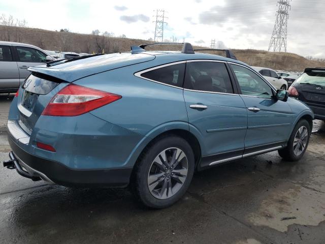 5J6TF2H5XEL002314 - 2014 HONDA CROSSTOUR EXL Türkis Foto 3