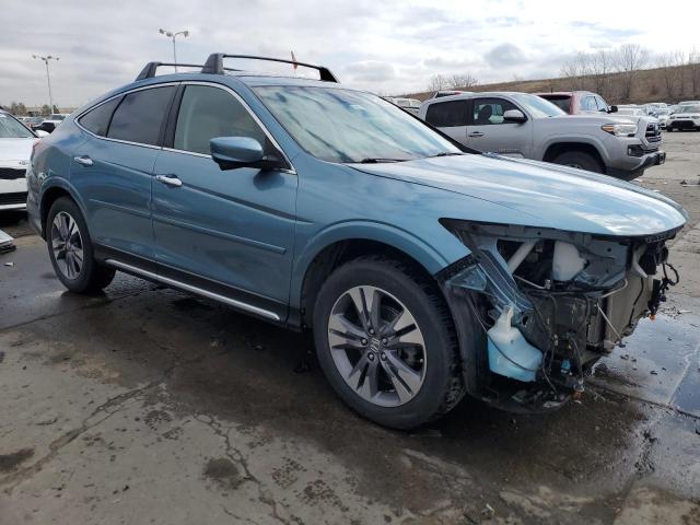 5J6TF2H5XEL002314 - 2014 HONDA CROSSTOUR EXL Türkis Foto 4