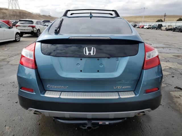 5J6TF2H5XEL002314 - 2014 HONDA CROSSTOUR EXL TEAL photo 6