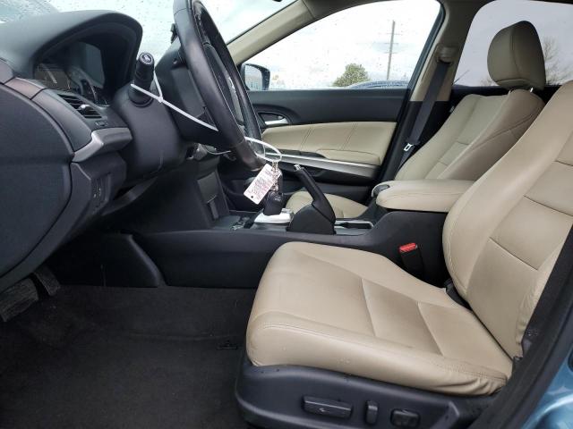 5J6TF2H5XEL002314 - 2014 HONDA CROSSTOUR EXL Türkis Foto 7