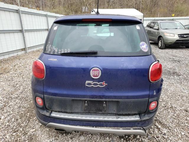 ZFBCFADH4FZ031325 - 2015 FIAT 500L TREKKING BLUE photo 6