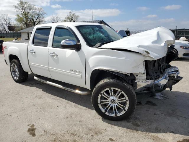 3GTRKVE37AG275590 - 2010 GMC SIERRA K1500 SLE WHITE photo 4