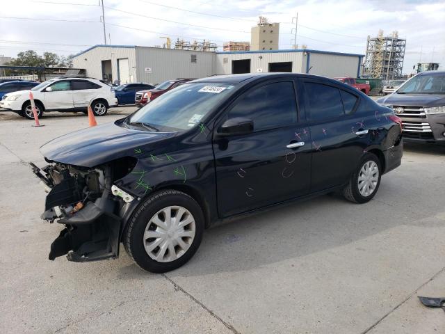 3N1CN7AP8KL847599 - 2019 NISSAN VERSA S BLACK photo 1