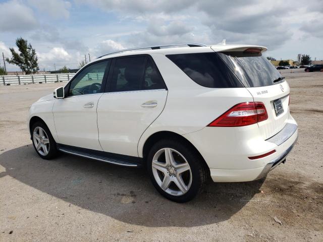 4JGDA7DB6EA324814 - 2014 MERCEDES-BENZ ML 550 4MATIC WHITE photo 2