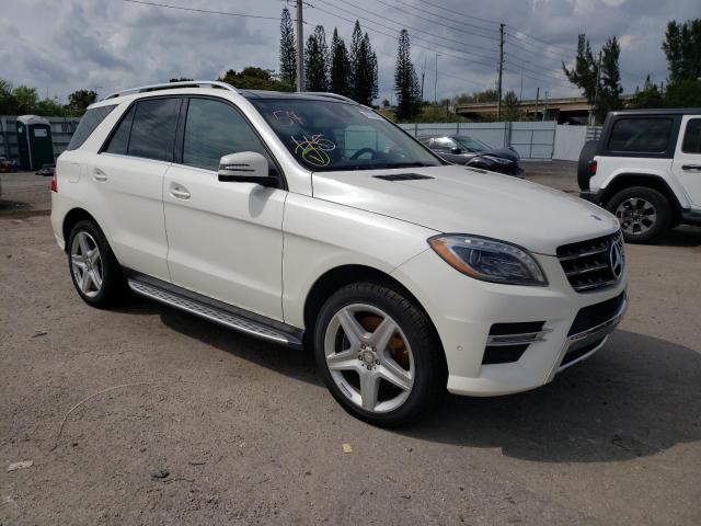 4JGDA7DB6EA324814 - 2014 MERCEDES-BENZ ML 550 4MATIC WHITE photo 4