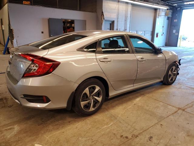 2HGFC2F64KH583228 - 2019 HONDA CIVIC LX SILVER photo 3