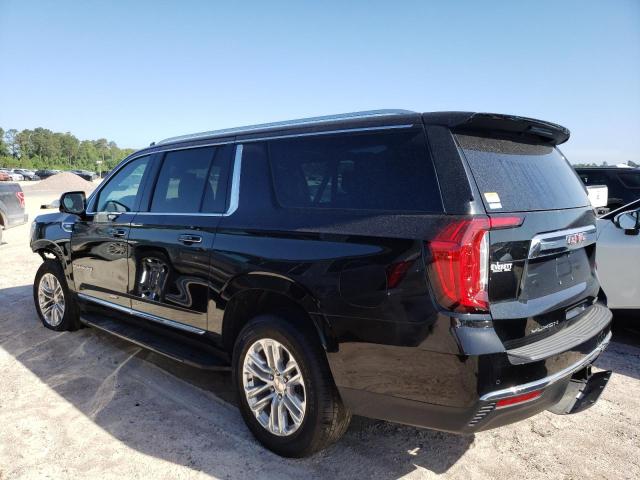 1GKS2GKD0NR353566 - 2022 GMC YUKON XL K1500 SLT BLACK photo 2