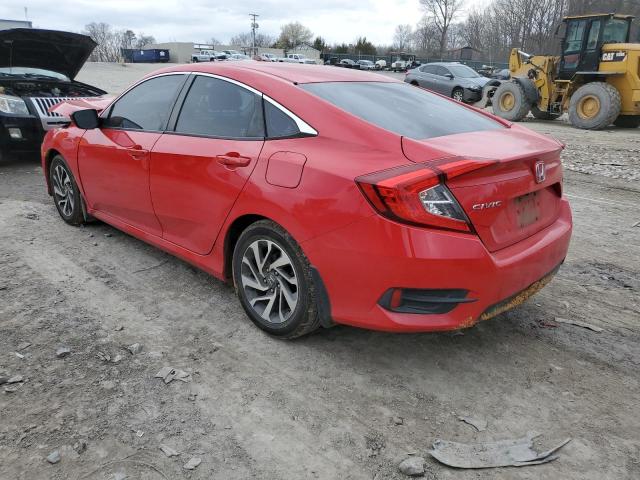 2HGFC2F72GH526767 - 2016 HONDA CIVIC EX RED photo 2