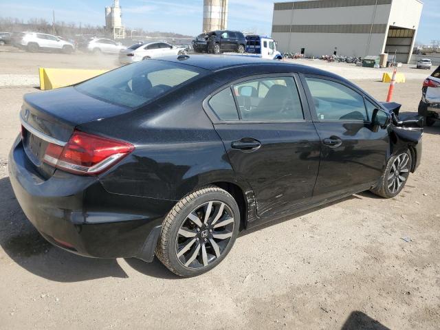 19XFB2F98FE040302 - 2015 HONDA CIVIC EXL 黑色 照片 3