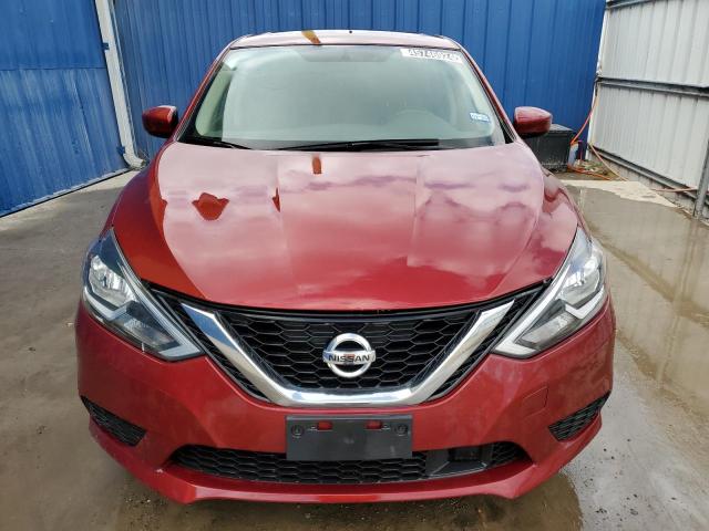 3N1AB7APXKY447949 - 2019 NISSAN SENTRA S BURGUNDY photo 5