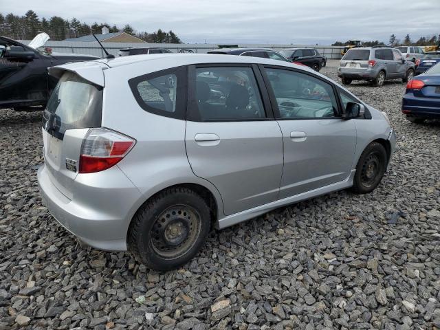 JHMGE8H57BC017036 - 2011 HONDA FIT SPORT SILVER photo 3