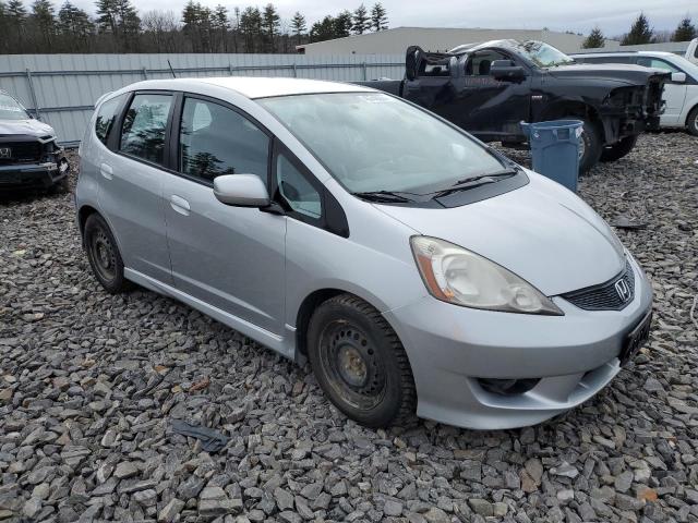JHMGE8H57BC017036 - 2011 HONDA FIT SPORT SILVER photo 4