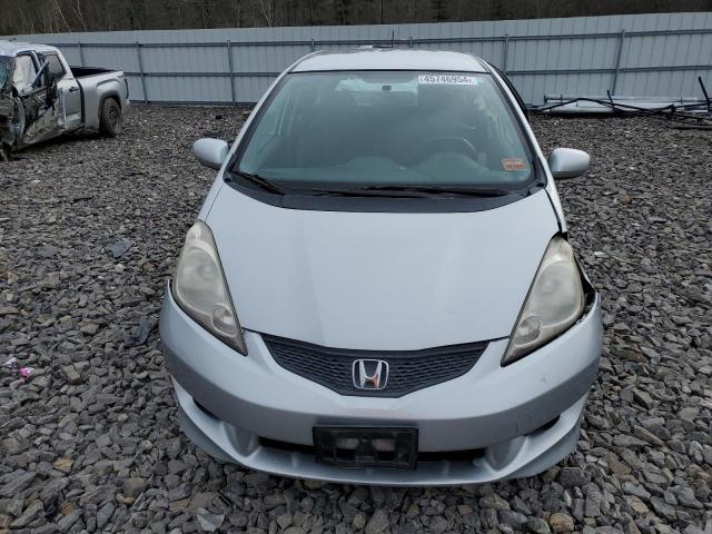 JHMGE8H57BC017036 - 2011 HONDA FIT SPORT SILVER photo 5