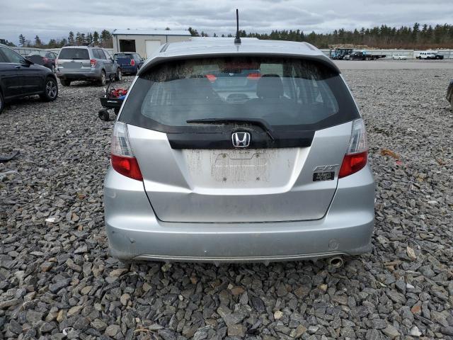 JHMGE8H57BC017036 - 2011 HONDA FIT SPORT SILVER photo 6