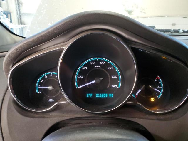 1G1ZC5EU1CF168330 - 2012 CHEVROLET MALIBU 1LT SILVER photo 9