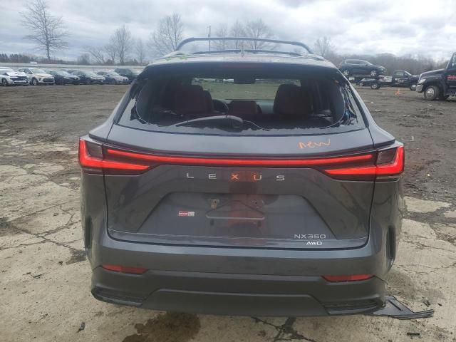 2T2AGCEZ9RC040830 - 2024 LEXUS NX 350 BASE GRAY photo 6