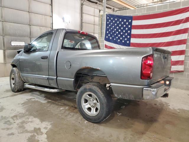 1D7HU16P87J549196 - 2007 DODGE RAM 1500 L ST GRAY photo 2