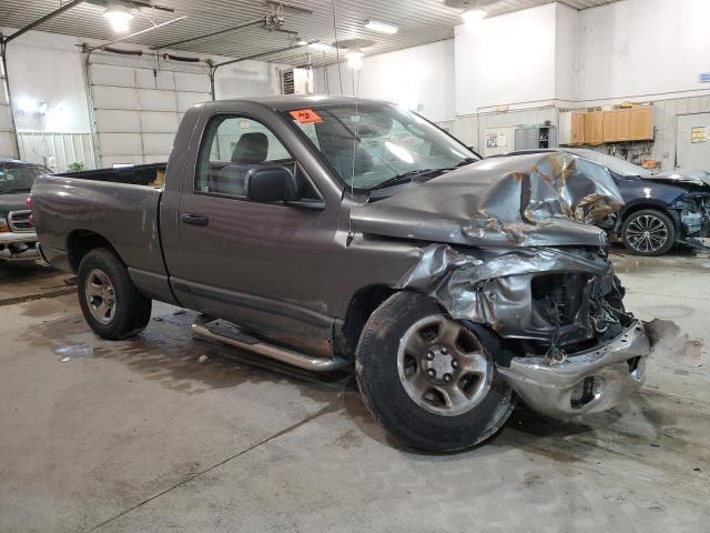 1D7HU16P87J549196 - 2007 DODGE RAM 1500 L ST GRAY photo 4