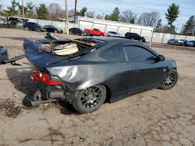 JH4DC54845S006173 - 2005 ACURA RSX BLACK photo 3