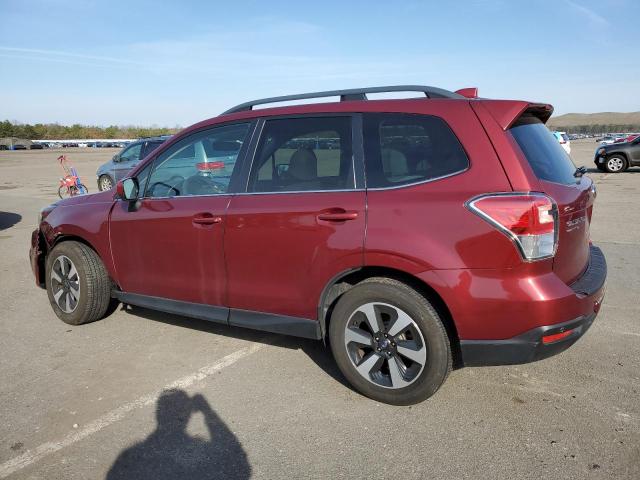 JF2SJARC5HH467437 - 2017 SUBARU FORESTER 2.5I LIMITED RED photo 2