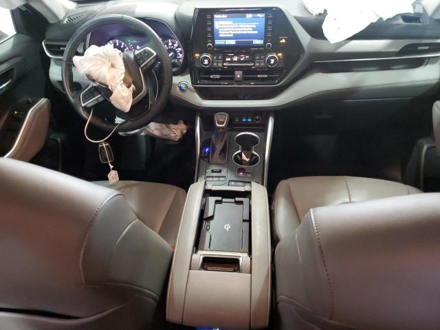 5TDGZRBH7NS247290 - 2022 TOYOTA HIGHLANDER XLE 白色 照片 8