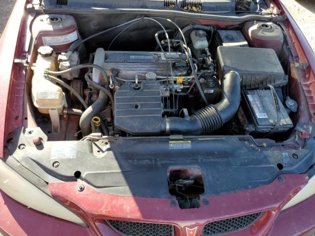 1G2NE52F35M216001 - 2005 PONTIAC GRAND AM SE MAROON photo 11