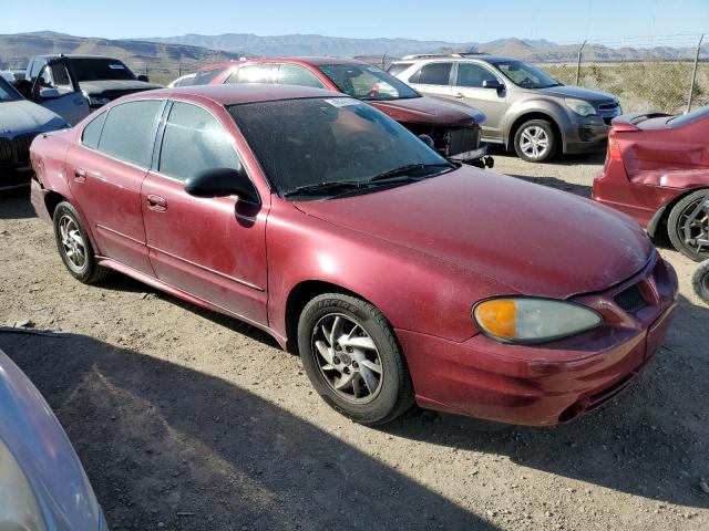 1G2NE52F35M216001 - 2005 PONTIAC GRAND AM SE MAROON photo 4