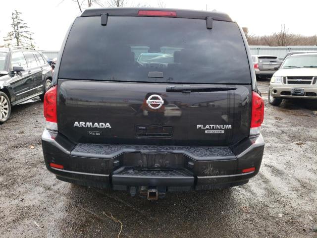 5N1AA0NE1FN613757 - 2015 NISSAN ARMADA PLATINUM BROWN photo 6