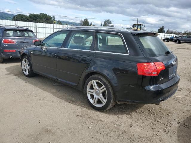 WAUKF78E68A108206 - 2008 AUDI A4 2.0T AVANT QUATTRO BLACK photo 2