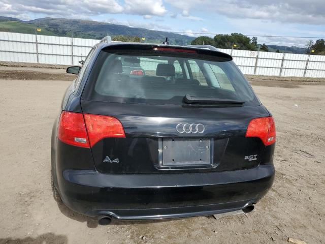 WAUKF78E68A108206 - 2008 AUDI A4 2.0T AVANT QUATTRO BLACK photo 6