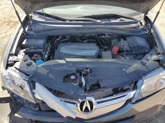 2HNYD28218H545988 - 2008 ACURA MDX GRAY photo 12