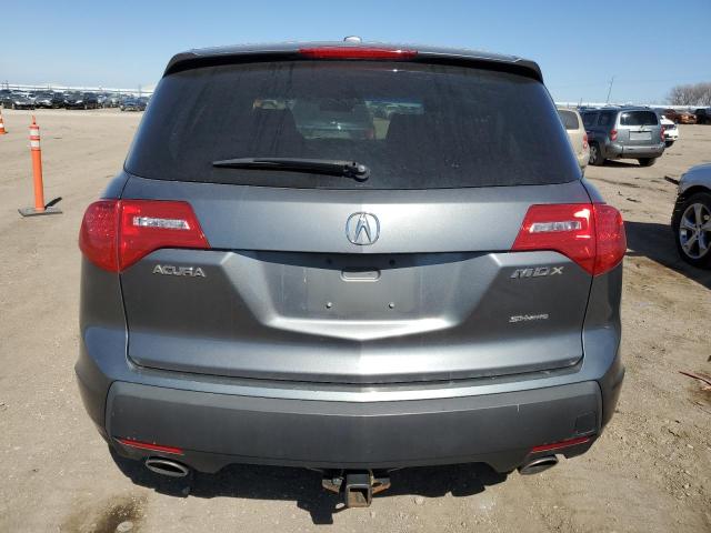 2HNYD28218H545988 - 2008 ACURA MDX GRAY photo 6