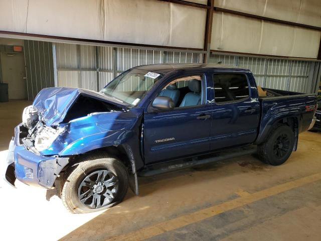 5TFJU4GN9FX078312 - 2015 TOYOTA TACOMA DOUBLE CAB PRERUNNER BLUE photo 1