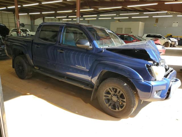 5TFJU4GN9FX078312 - 2015 TOYOTA TACOMA DOUBLE CAB PRERUNNER BLUE photo 4