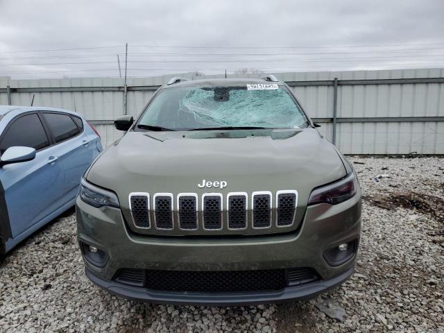 1C4PJMLB4KD104177 - 2019 JEEP CHEROKEE LATITUDE PLUS GREEN photo 5