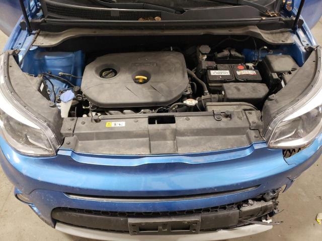 KNDJP3A52K7651345 - 2019 KIA SOUL + BLUE photo 11