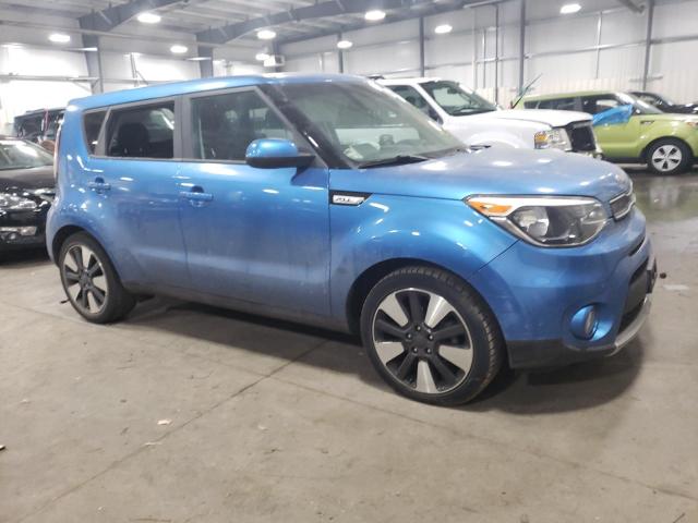 KNDJP3A52K7651345 - 2019 KIA SOUL + BLUE photo 4