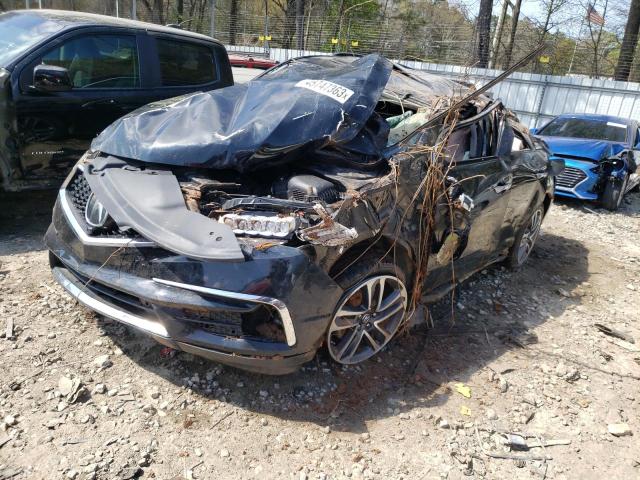 5FRYD4H96HB043335 - 2017 ACURA MDX ADVANCE BLACK photo 1